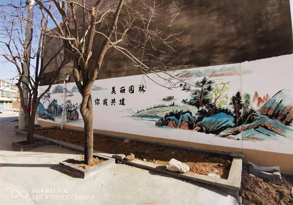湖南省株洲市刘寨墙绘
