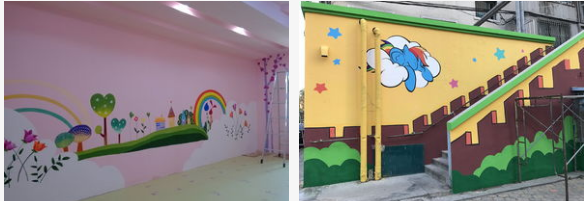 襄阳幼儿园墙绘